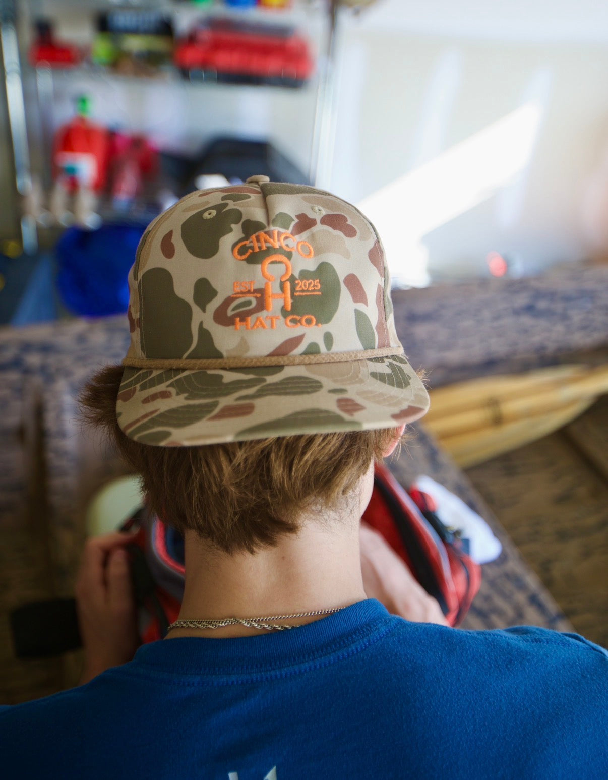 Camo Rope Hat