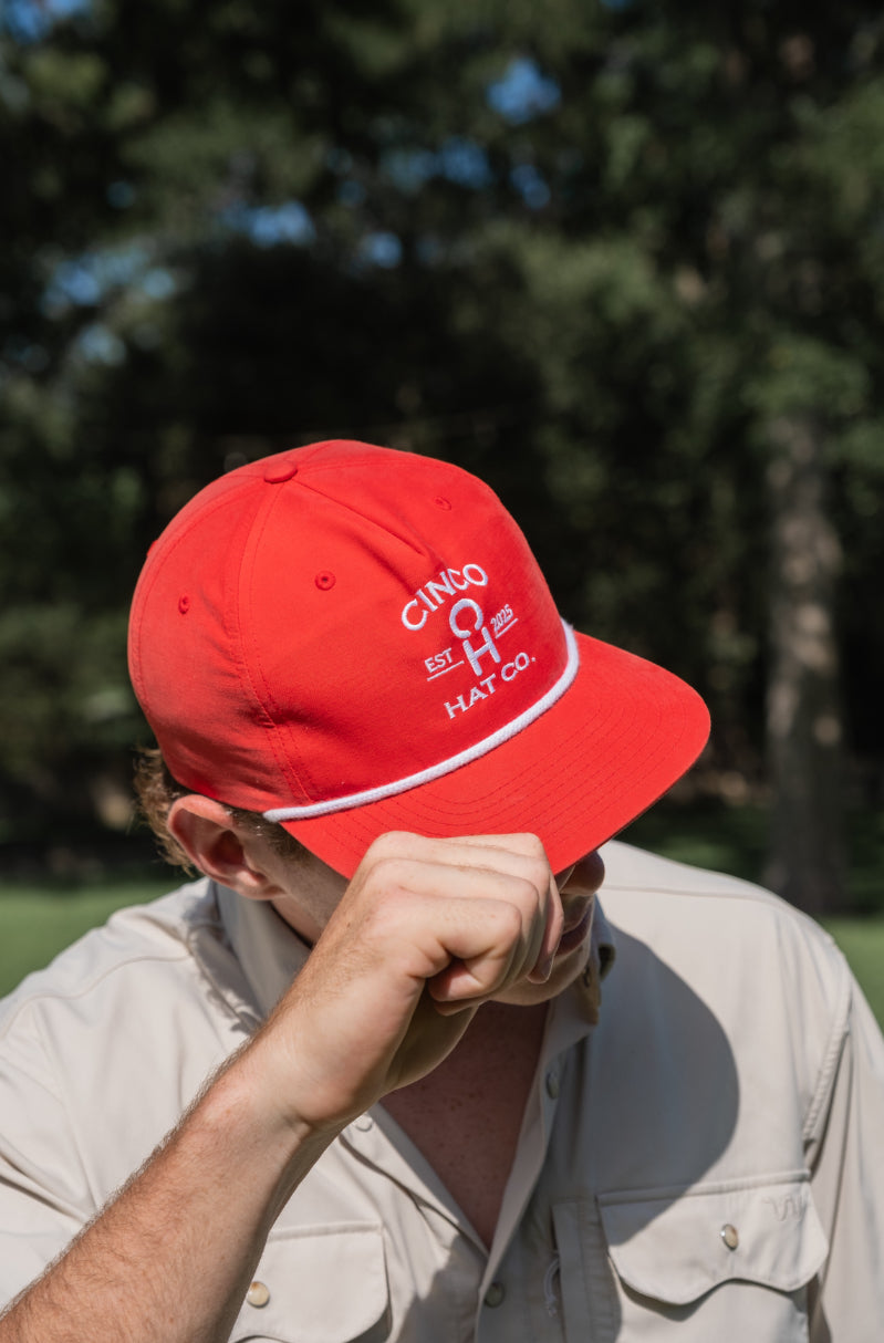Red Rope Hat